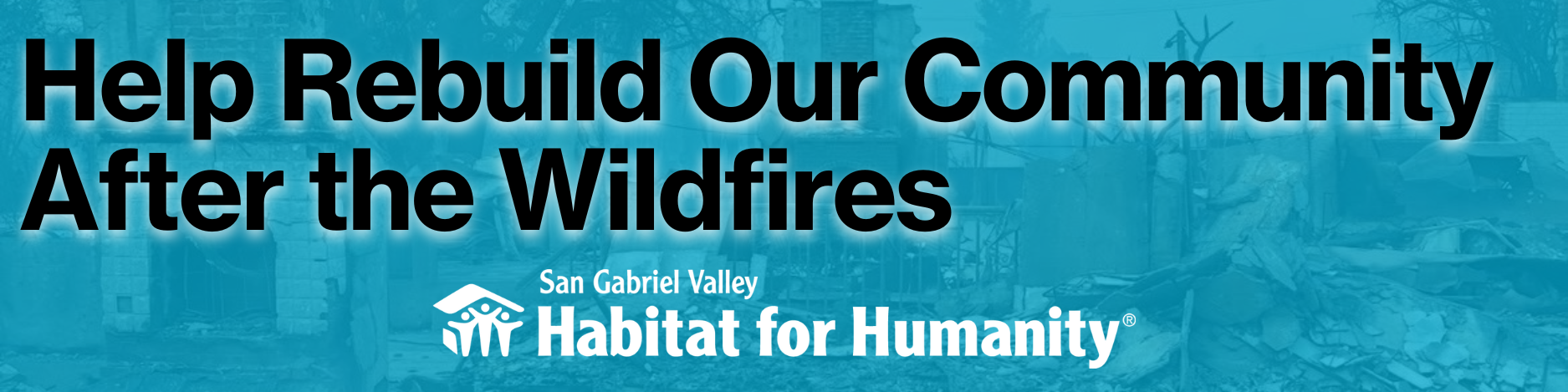 help rebuild after the wildfires