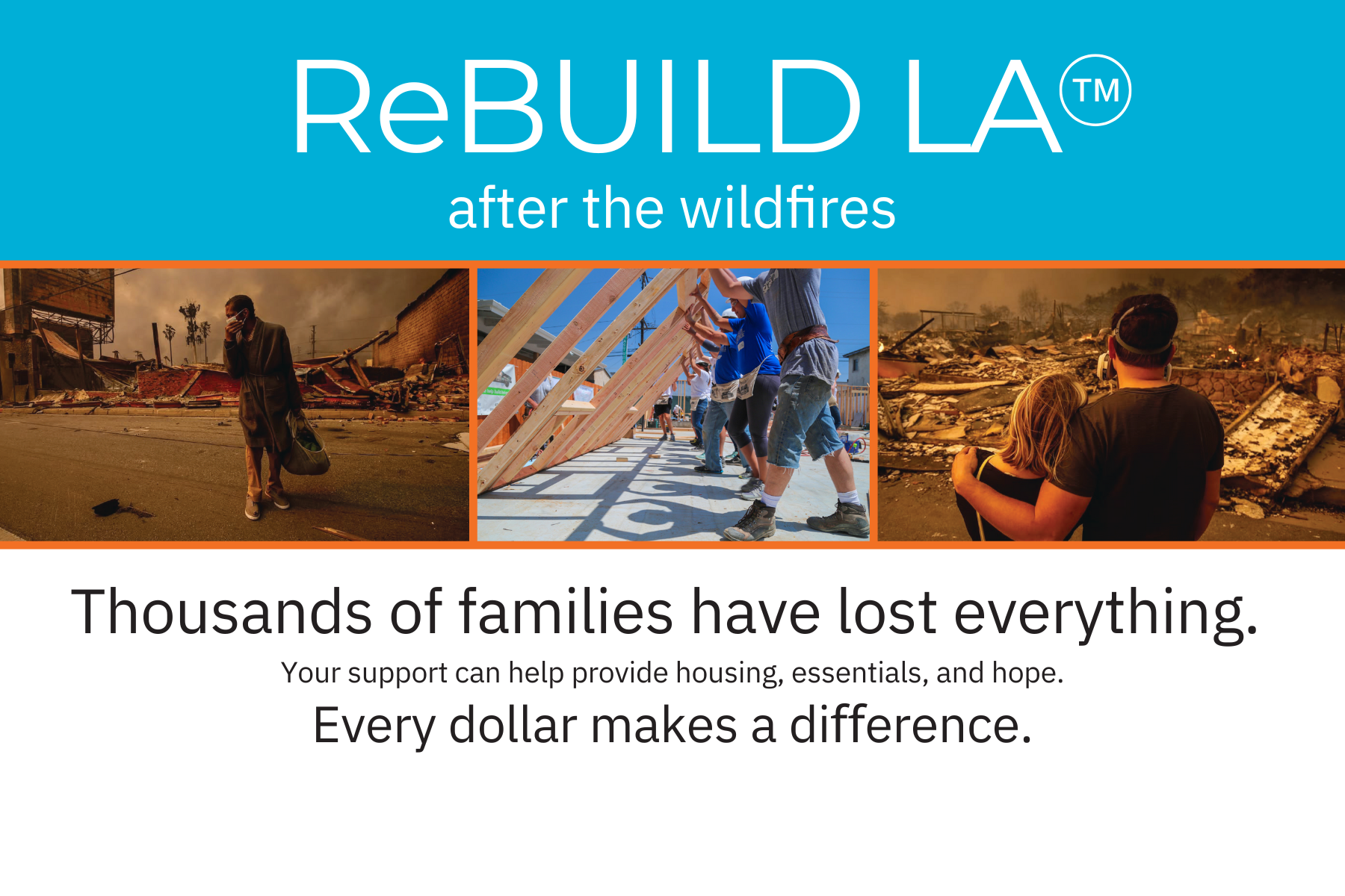 help rebuildLA after the LA County wildfires