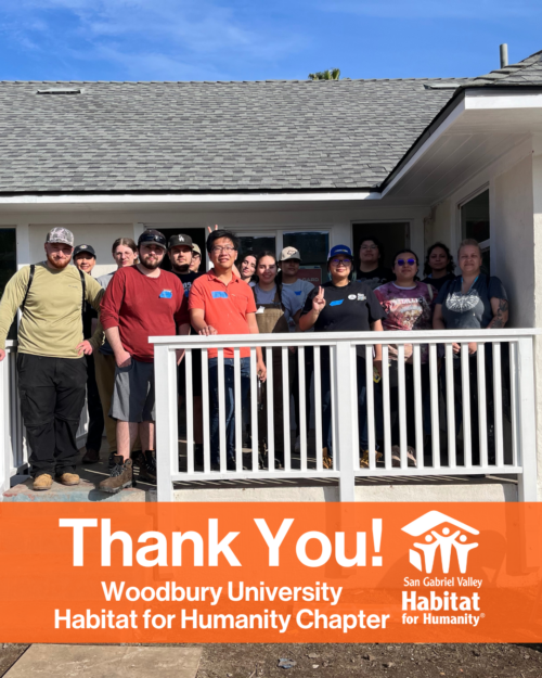 Woodbury Volunteers with SGV Habitat