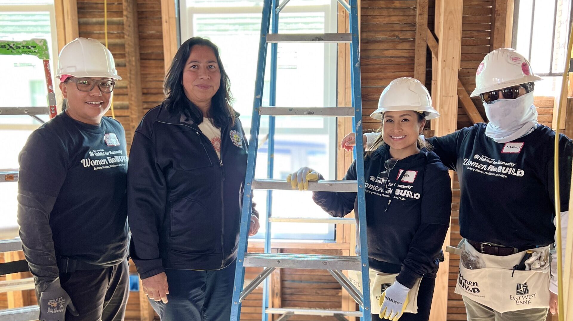 IBEW group at Women Build 2025