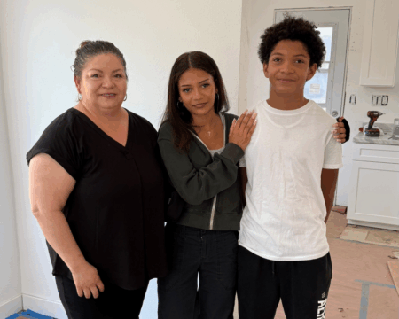mother and children