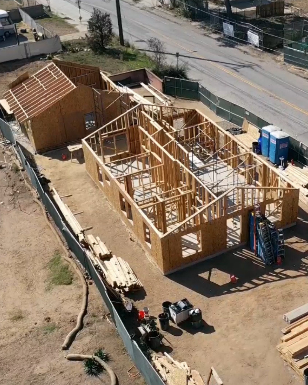 construction site- pine st