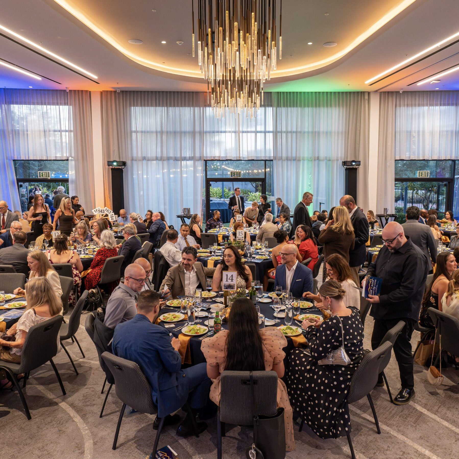guests at a gala