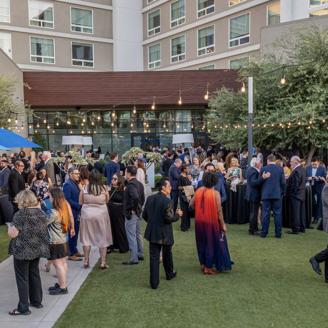 guests at a gala