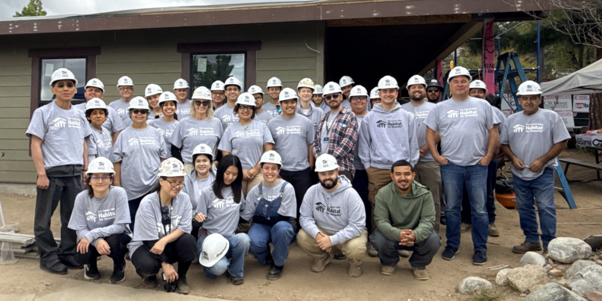 staff members on build site