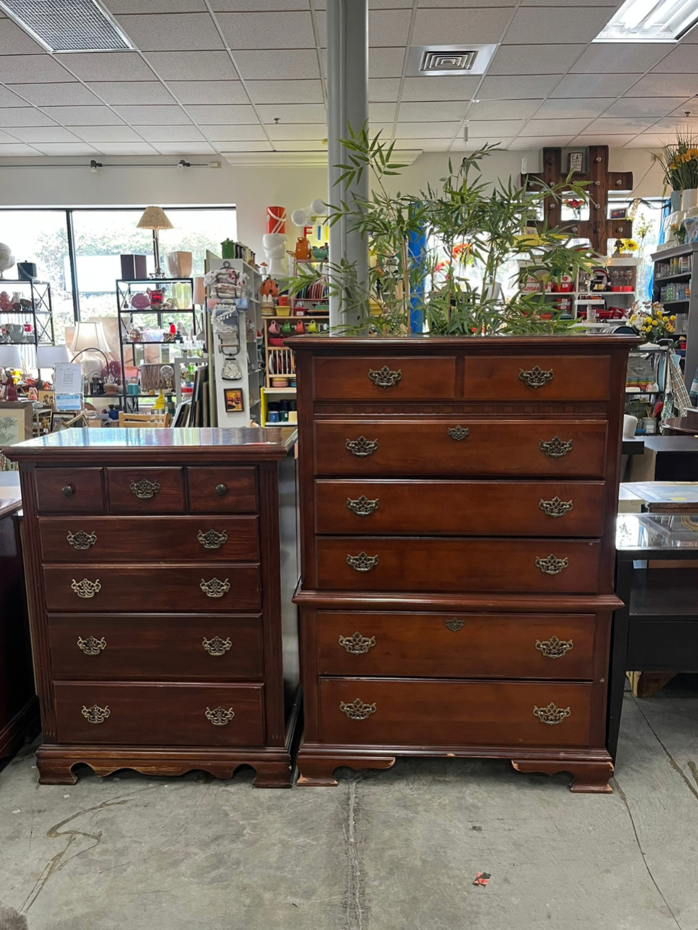 two dressers