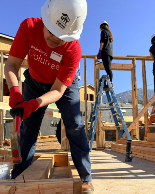construction volunteers