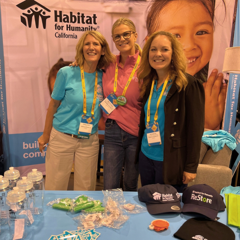 members of habitat CA at cal cities expo